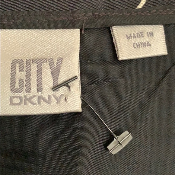 DKNY SILK MIDI SKIRT DONNA KAREN NEW YORK LINED SIZE 14 - Picture 7 of 7
